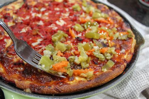 Chicago Style Italian Beef Deep Dish Pizza Recipes Inspired By Mom