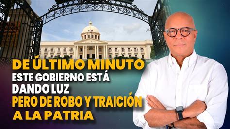 DE ULTIMO MINUTO PORQUE EL HIJO DE ROQUE ESPAILLAT NO HABLA DE COMO