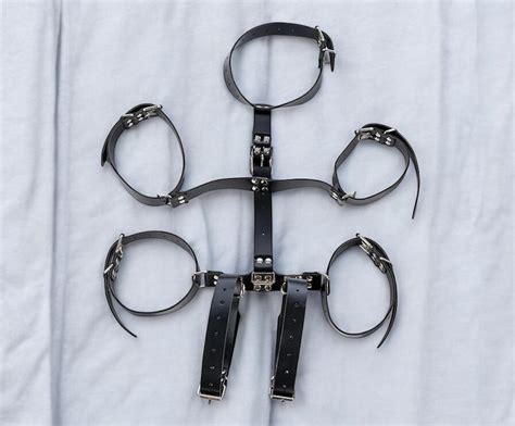 Armbinder Bdsm Slave Lingerie Leather Arm Behind Back Binder Straight Jacket Self Bondage Sex