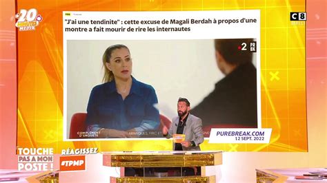 Magali Berdah S Explique Sur Sa Tendinite Au Bras En Streaming Direct