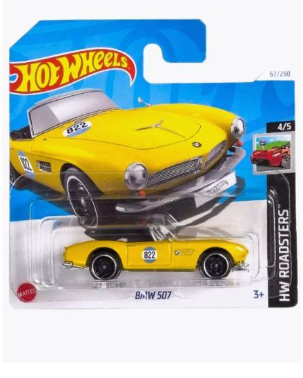 Машинка Hot Wheels BMW 507 HW ROADSTERS Хот Вилс купить на OZON по низкой цене 2269682285