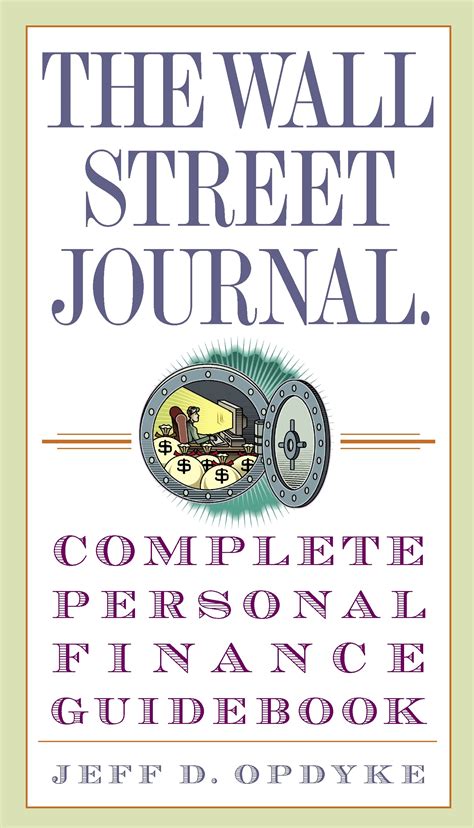 wall street journal complete personal finance guidebook  jeff