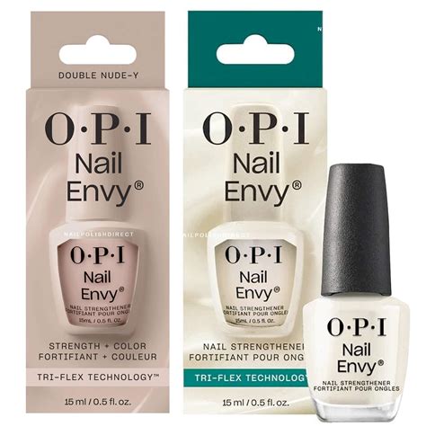 Opi Original Nail Envy Classic Nail Envy Double Nude Y Duo Pack X Ml Nail Polish Direct
