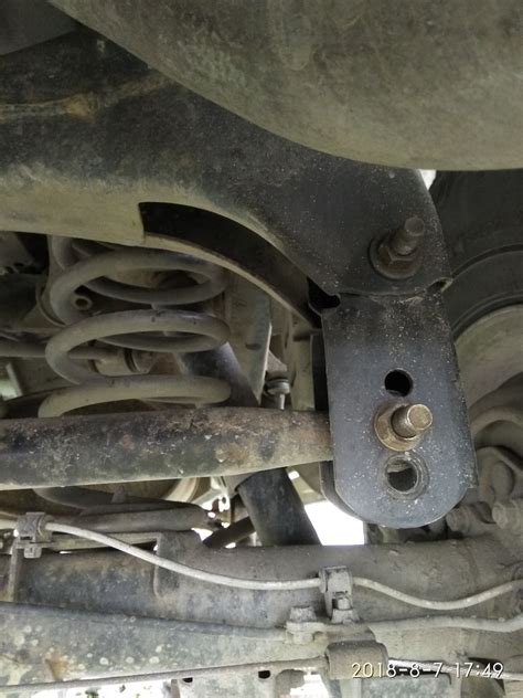 Установка доп.кронштейна панары + колес 255х85х16 (33"+) — Toyota Land ...