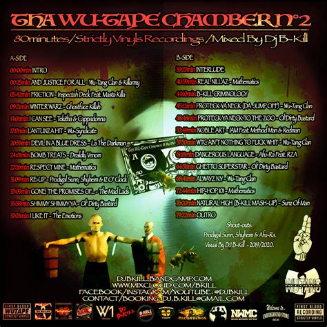 WU TANG CLAN AIN T NOTHING TO FUCK WITH Wu Tang Clan Dj B KIll DJ B KILL