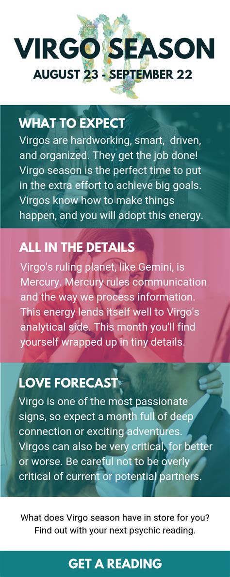 Virgo Season | Virgo daily horoscope, Virgo season, Virgo horoscope