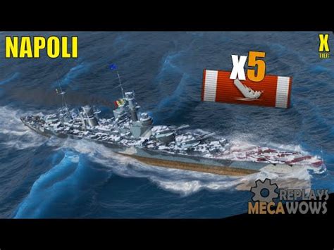 ZEPPELINS Kraken On Napoli World Of Warships Gameplay YouTube