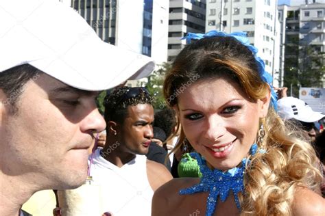 Drag Queen En El Desfile Gay En Sao Paulo Foto Editorial De Stock Spectral