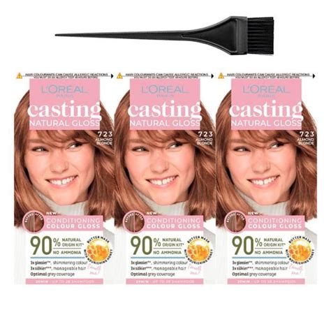 L Or Al Paris Casting Cr Me Gloss Blonde Amande Coloration Semi Permanente Sans Ammoniaque