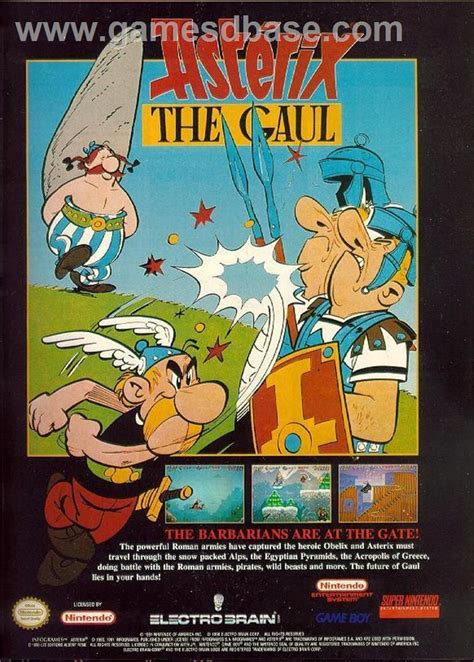 Asterix Poster Sega Master System Sega Retrogaming