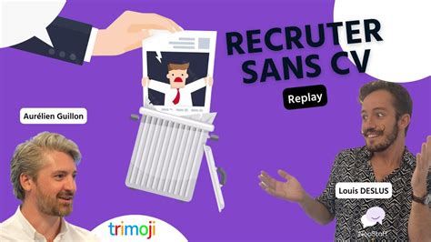 Recruter Sans Cv Des Solutions Simples Avec Aur Lien Guillon De