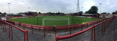 The J Davidson Stadium Stadion In Altrincham Greater Manchester