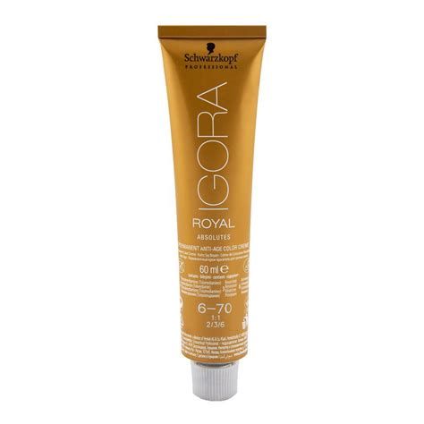 Schwarzkopf Igora Royal Absolutes Hair Color Dark Blonde Copper Natural Eshaistic Pk