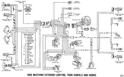 Exterior Light Wiring Diagram 65 Mustang