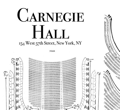 Carnegie Hall Stern Auditorium Seating Chart 3