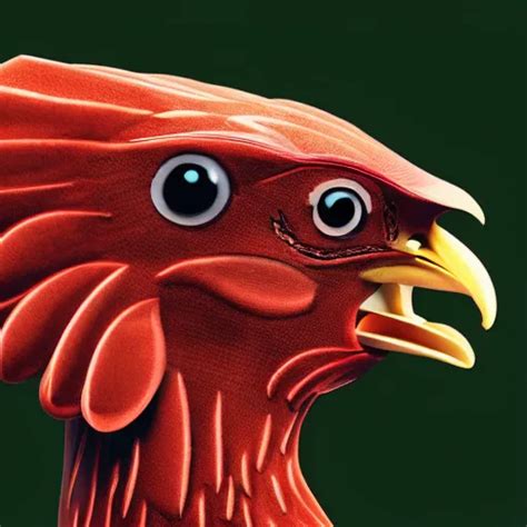 A Closeup Shot Of A Chicken Wearing A Suit Stable Diffusion Openart
