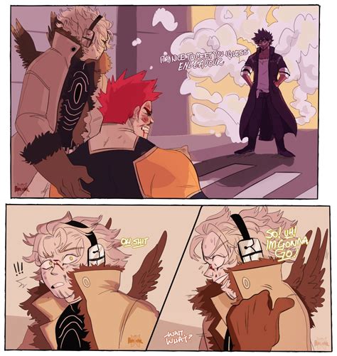 Hawks Endeavor Dabi 1~3 In 2024 Boku No Hero Academia Funny My