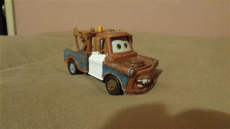 Disney Pixar Cars Custom Mater With White Door Radiator Springs Tow