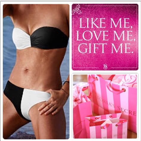 Victoria S Secret Swim Victorias Secret Flirt Bandeau Bikini Set Poshmark