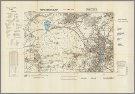street map  accrington england  military geographic features bb  david rumsey