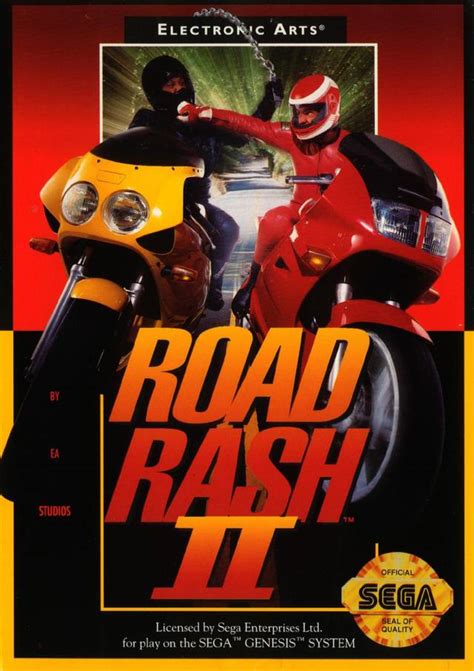 Road Rash II Boxarts For Sega Megadrive The Video Games Museum