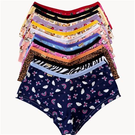 KIT Calcinha Shortinho Cueca Boxer Feminina Gestante Pós Parto Lingerie Íntimo Super