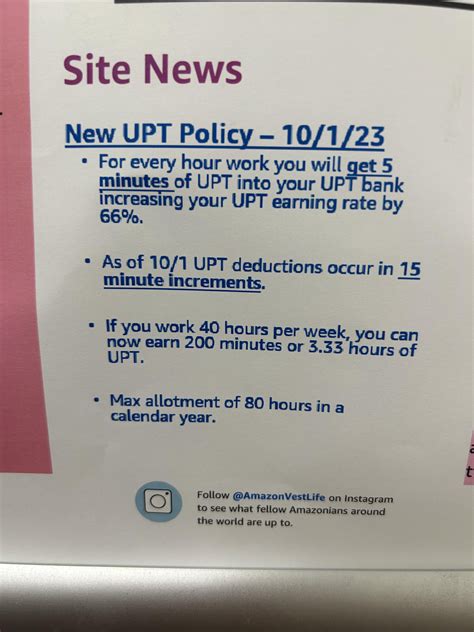 UPT Changes Look Deceiving : r/AmazonFC