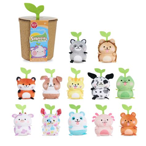 Sakuties Mini Collectible Stylized Plush, Kids Toys for Ages 3 Up, Gifts and Presents - Walmart.com
