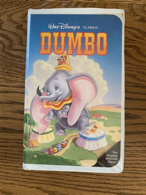 Walt Disneys Classic Dumbo Vhs 1991 The Classics Black Diamond Classic