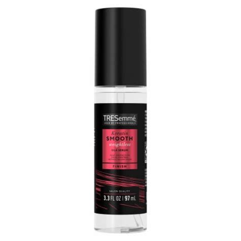 TRESemmé Silk Hair Serum for Intense Salon Level Shine Keratin with