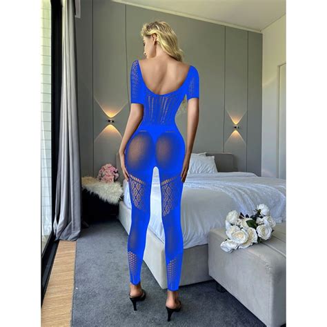 Generic One Piece Sexy Fishnet Clothes Sexy Lingerie Sexy Pajamas One Piece Stockings