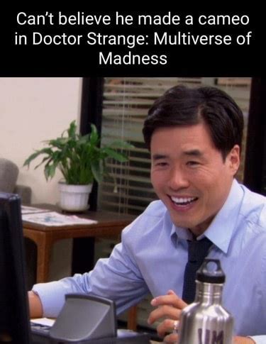 Can't believe he made a cameo in Doctor Strange: Multiverse of Madness ...