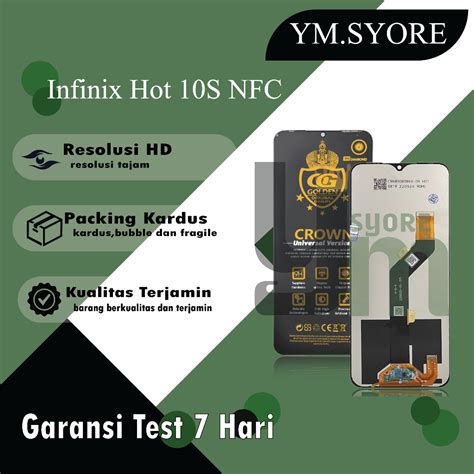 Lcd Infinix Hot S X B X D Smart Plus X C Tecno Spark P Touchscreen Fullset Original