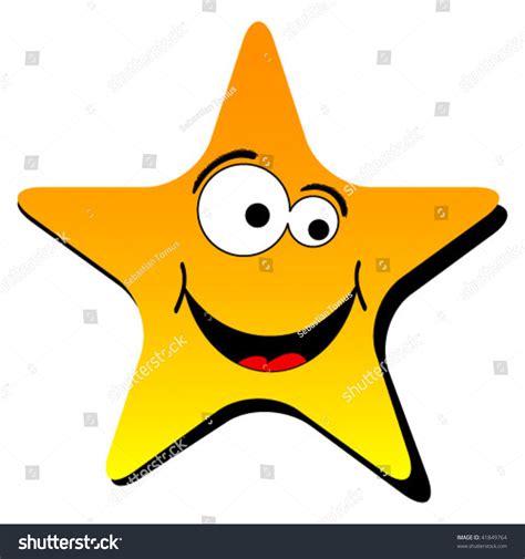 Happy Star Stock Vector (Royalty Free) 41849764 | Shutterstock