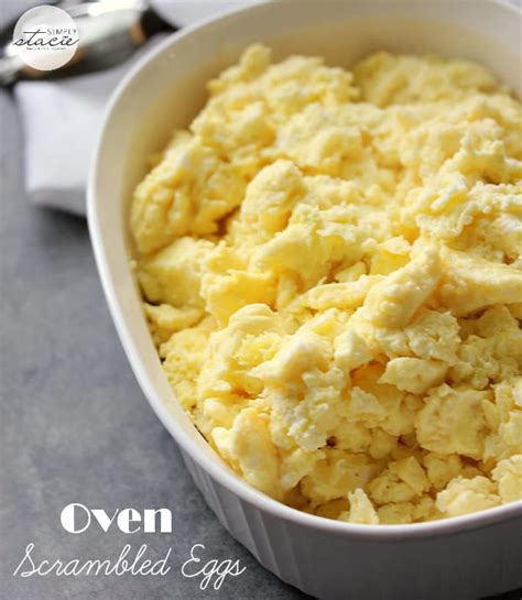 Oven Scrambled Eggs - Simply Stacie