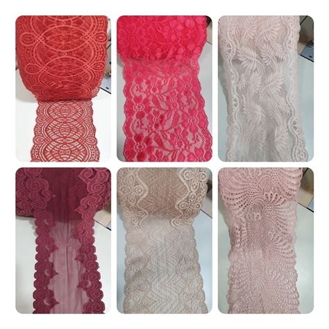 Kit Renda Elastano Ideal Lingerie Meio Kilo Gramas Mercado Livre