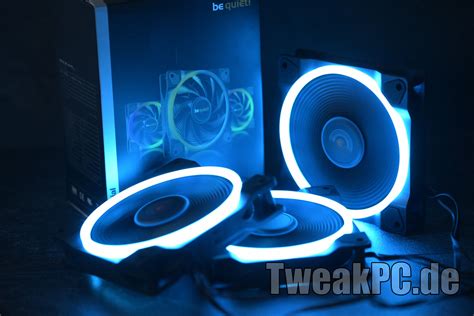 Be quiet! Light Wings - Leise RGB Lüfter im Test