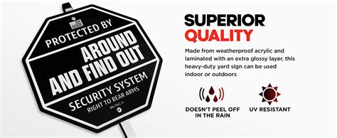 Amazon Fafo Security Sign Fuck Around And Find Out Sign With Metal Stake Tactical Gift