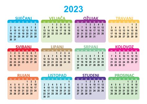 Kalendar Za Maj 2023 Image To U