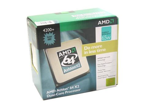 AMD Athlon 64 X2 4200+ - Athlon 64 X2 Windsor Dual-Core 2.2 GHz Socket ...