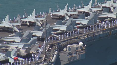 Navy ship, USS Carl Vinson and strike team deploy from San Diego | cbs8.com