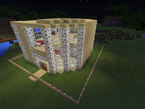 Large Birch House Minecraft Creations, Birch, Create, Large, House, Home Decor, Decoration Home ...