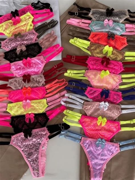 Calcinha Sexy Duas Tiras Neon Fio Dental Coloridas Lingerie Luxo Regulagem Dupla Shopee Brasil