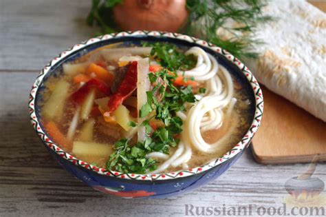 Рецепт: Лагман в мультиварке на RussianFood.com