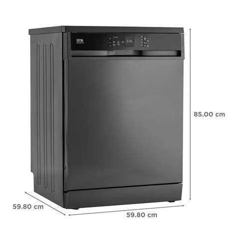 Buy Ifb Neptune Vx Place Settings Free Standing Dishwasher With Hot Water Wash No Pre Rinse