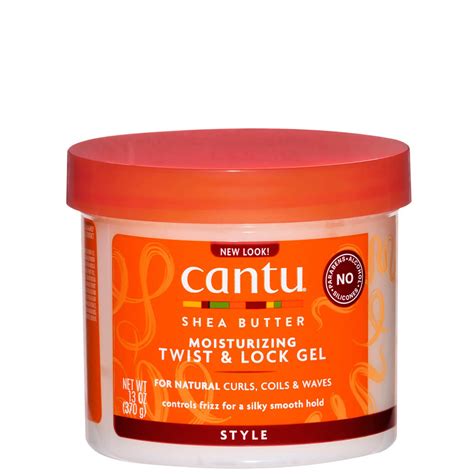 Cantu Shea Butter for Natural Hair Moisturizing Twist & Lock Gel 370g ...