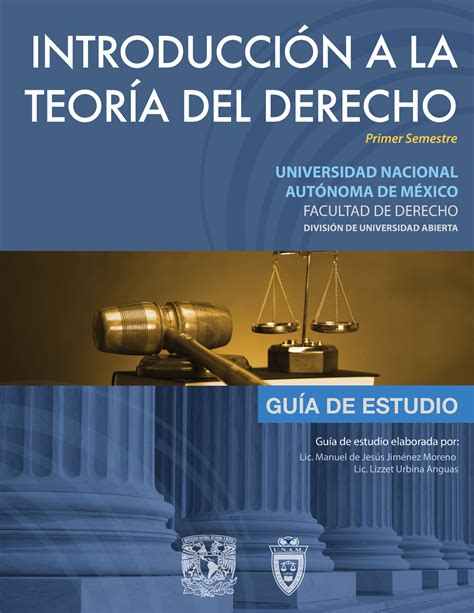 Introduccion A La Teoria Del Derecho 1 Semestre Universidad Nacional