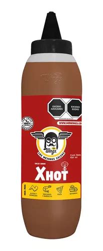 Salsa X Hot Extra Picante Mr Wings 414 Ml Alitas Botanas Meses Sin Intereses