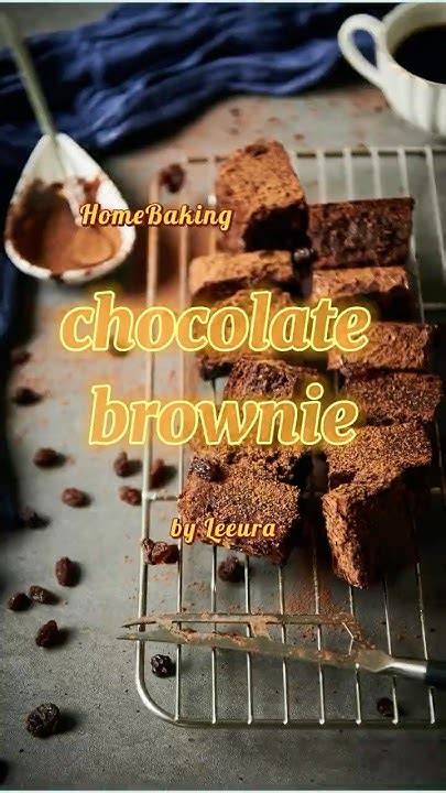 brownie homebaking recipe
