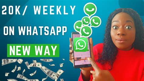 Revealed The New Way To Make Money On Whatsapp In Nigeria 5000 Naira Daily Whatsapptv Youtube